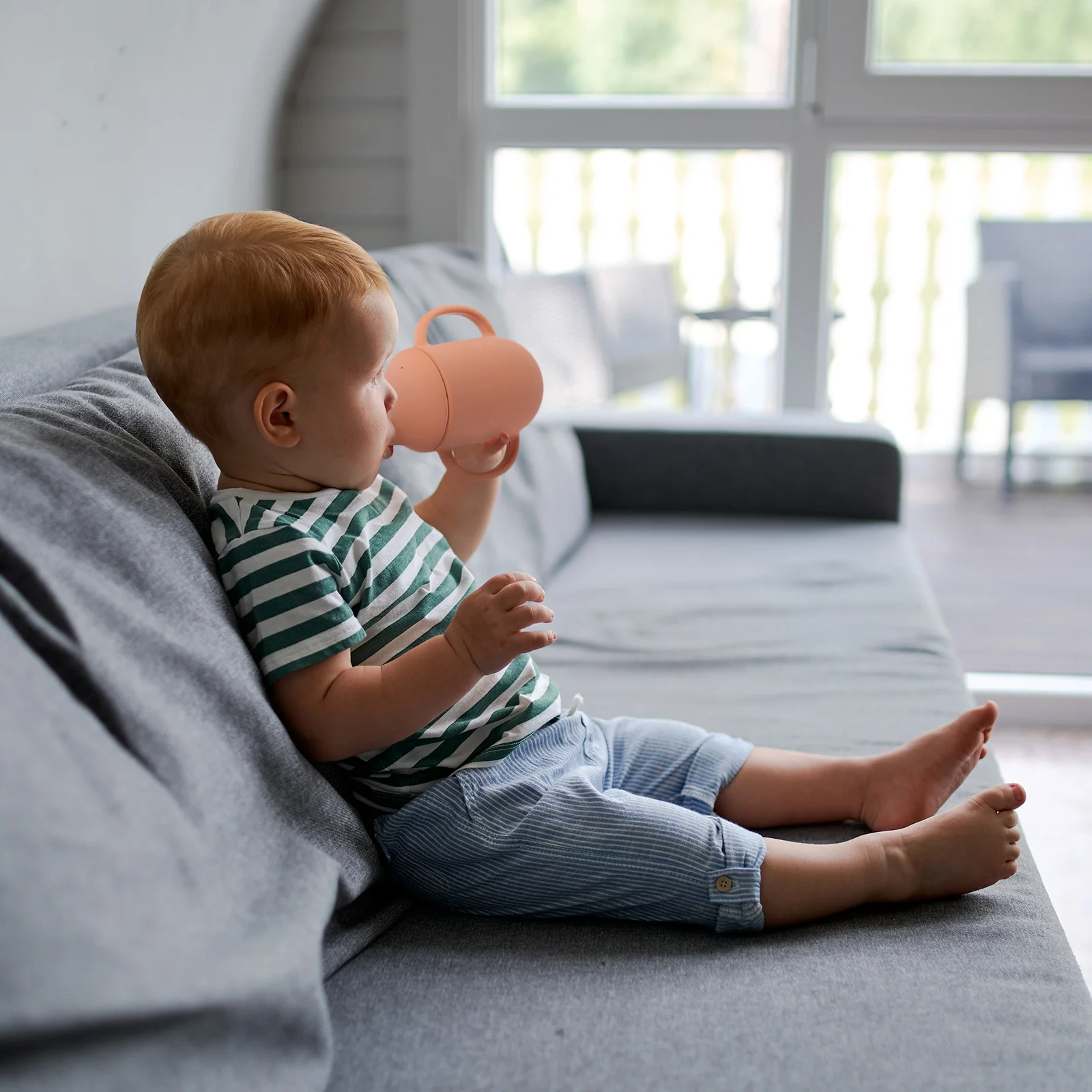 

Детская силиконовая соломенная чашка для питья, герметичная тренировочная чашка с ручками, бутылочка для воды для малышей, детская бутылочка для воды