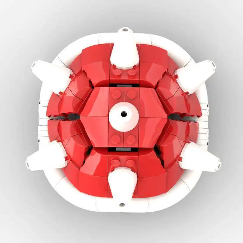 Mymocs MOC Game Anime Figures Kart Spiny Shell Turtle Model Sets DIY Creative Building Blocks Toys Christmas Gift - view 6
