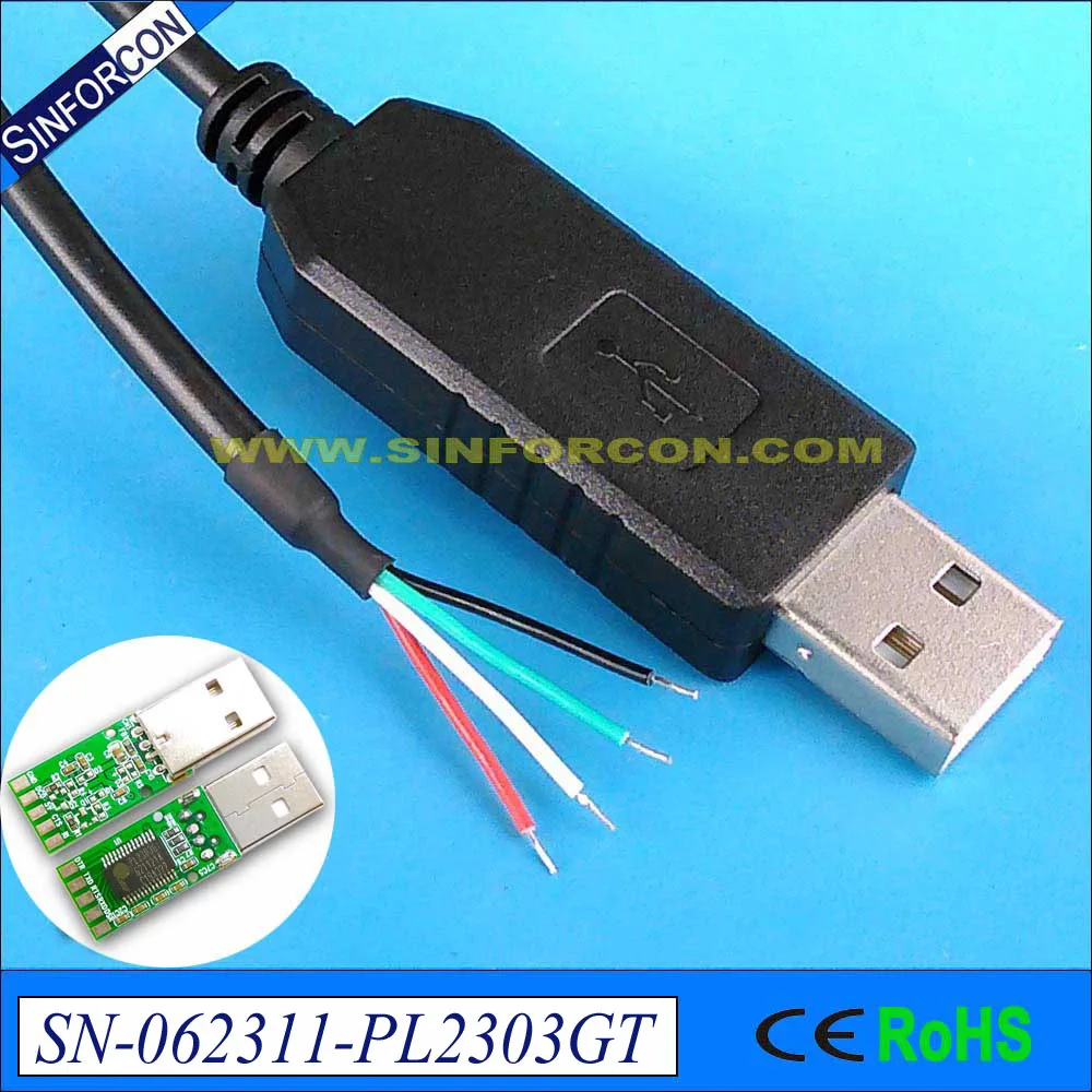 Prolific PL2303 PL2303GT الإصدار الجديد USB RS232 سلك نهاية كابل ل BMS PLC تحكم أجهزة التوجيه مفاتيح محرك سيرفو كابل وحدة التحكم