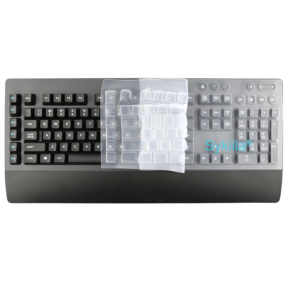 غطاء لوحة المفاتيح لـ Logitech G613 لملحقات حافظة حماية من السيليكون للوحة المفاتيح الميكانيكية Logi