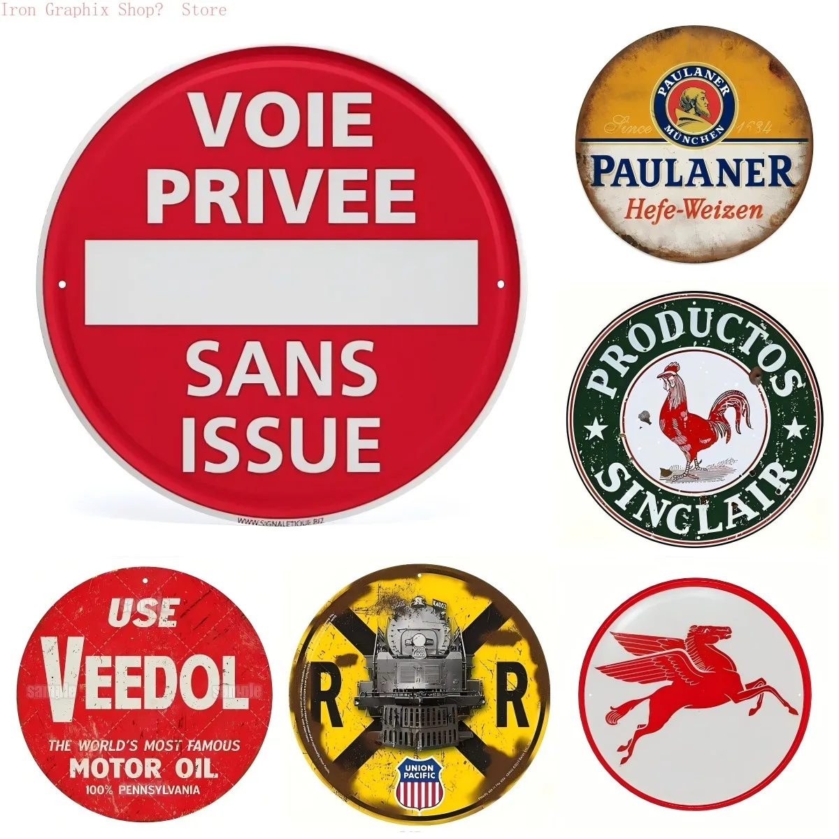 Essential Direction Wood Sign - Basic Navigation Symbols for Parks & Buildings - Pre-Manufactured Series