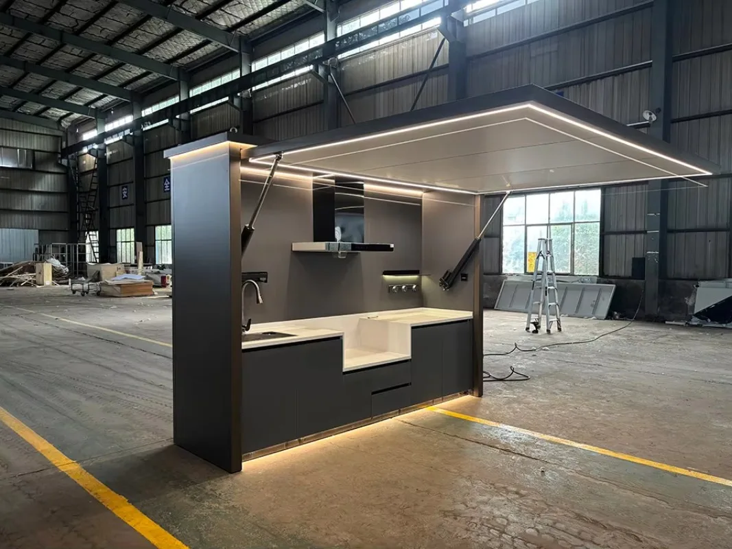 Customized Portable Disassemblable Modular Outdoor Kitchen Outdoor Party Backyard Entertainment Space