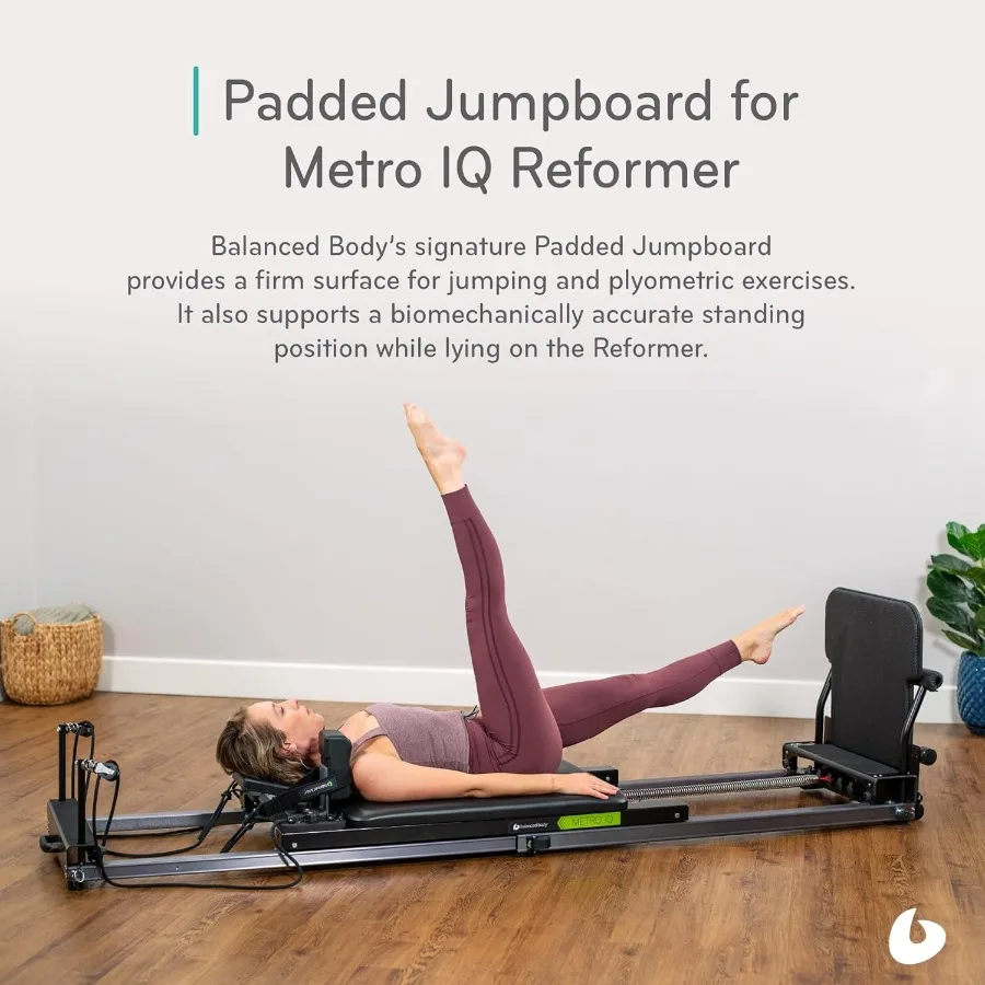 ملحقات مصلح بيلاتيس مبطنة للجسم المتوازن، معدات بيلاتيس للمنزل والاستوديو، معدات تدريب لبيلاتيس ريفور #2