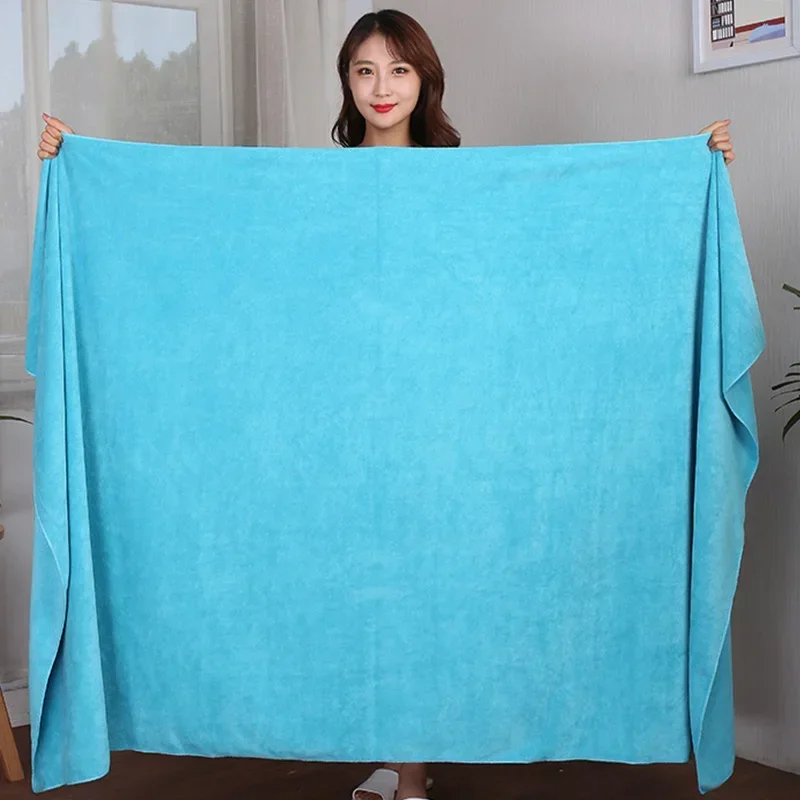 Beauty Salon Bath Towel and Face Towel Massage Quick-Dry Special Large Towel Thick Microfiber Absorbent Soft Steaming Tow