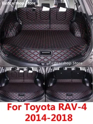 For Toyota RAV4 RAV-4 2018 2017 2016 2015 2014 Car All Inclusive Rear Trunk Mat Boot Liner Tray Trunk Pad Protective Mat