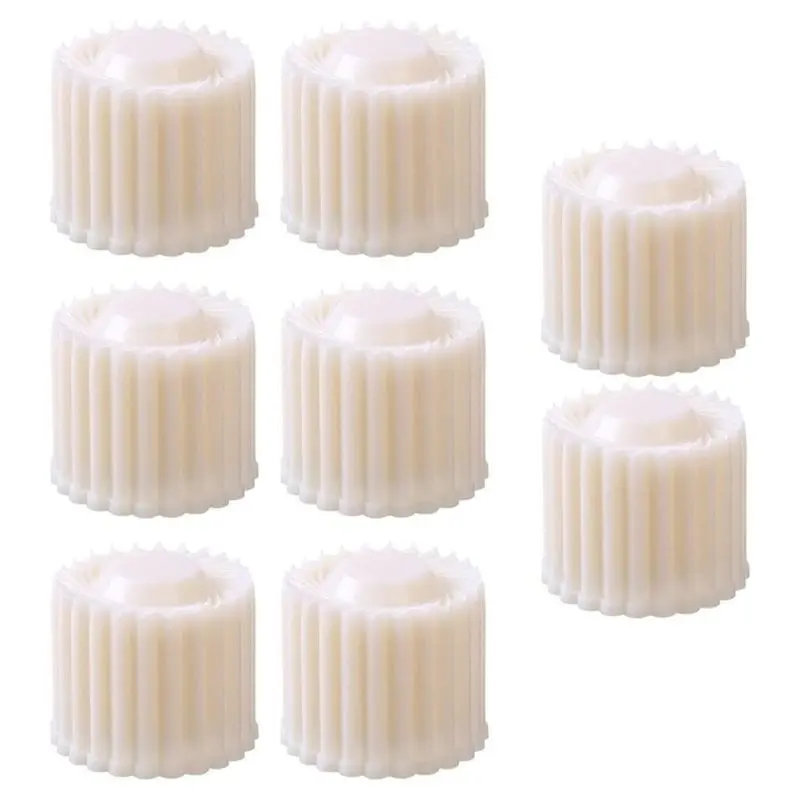 AB34-Hand-Press Double Ended Pastry Mold, Cookie Molds For Baking, Two Decorative Edges, Filling Well For Jam Centers(8Pcs)