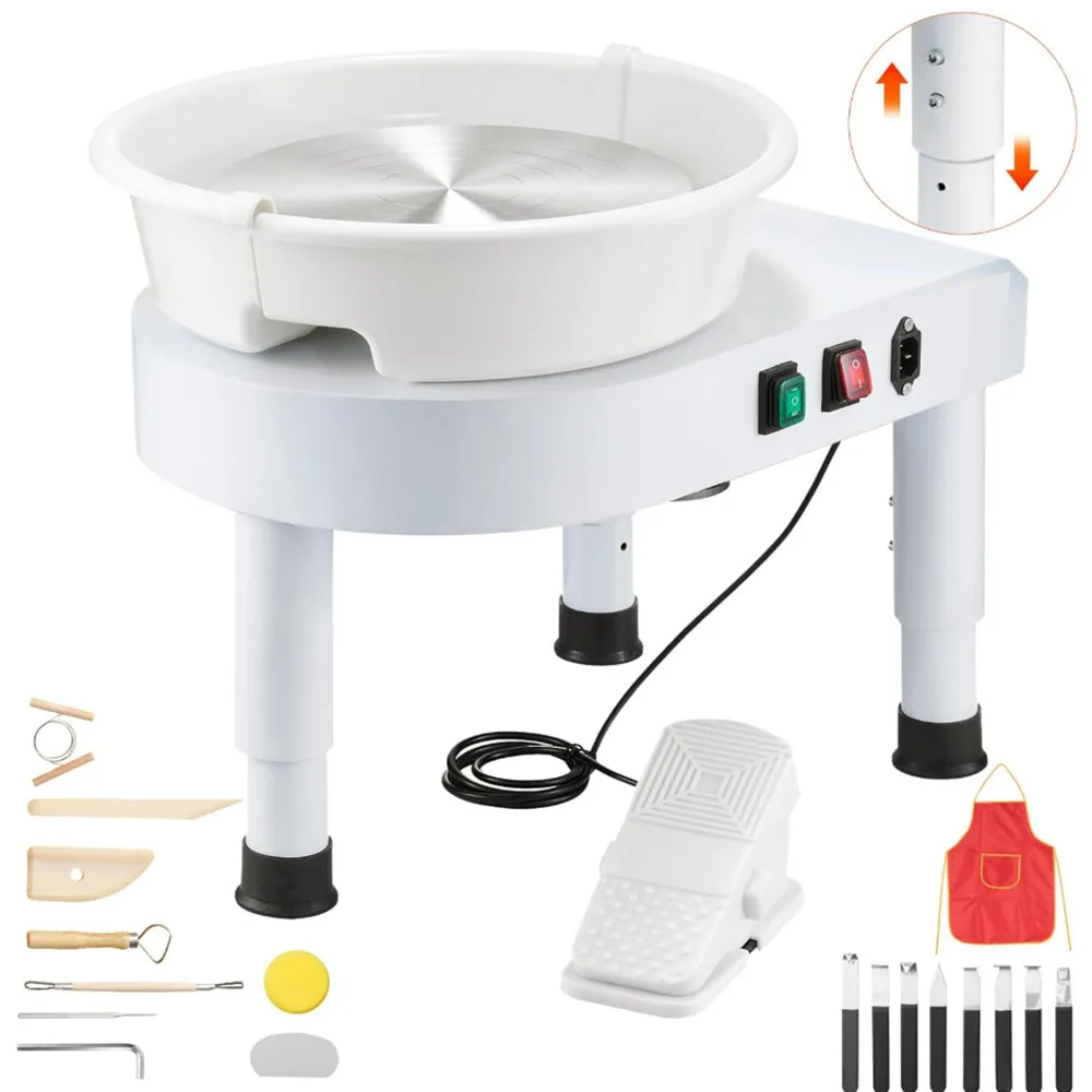 Manual Tool Clay Ceramic Portable Professional Electric Mini Pottery Wheel Machine for Adults Kids