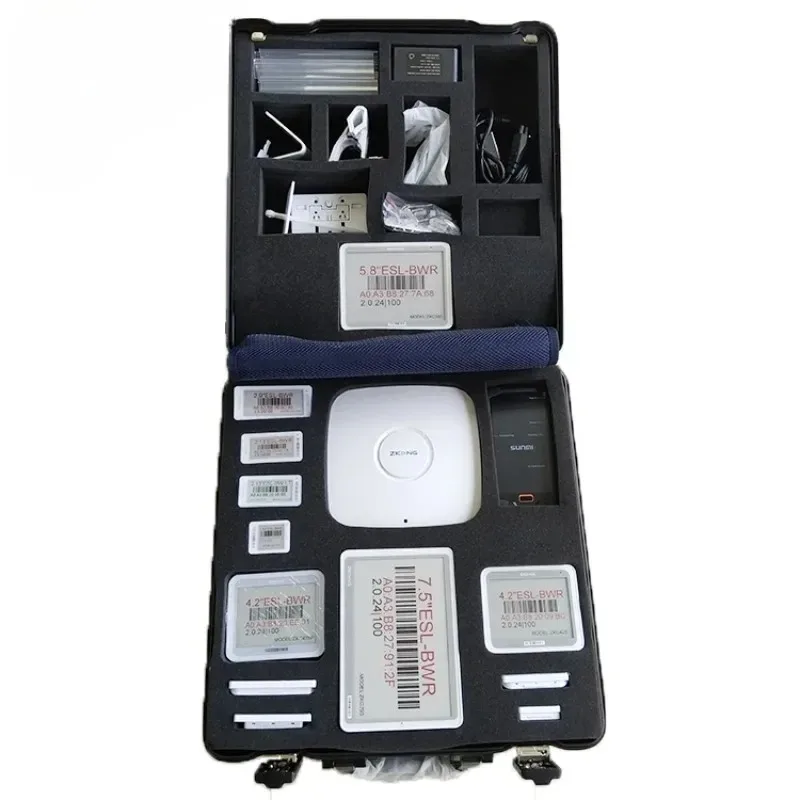 Durable Digital Price Tag Demo Box Electronic Shelf Label Sample Kit Hot Selling Retail POS System Demo Set
