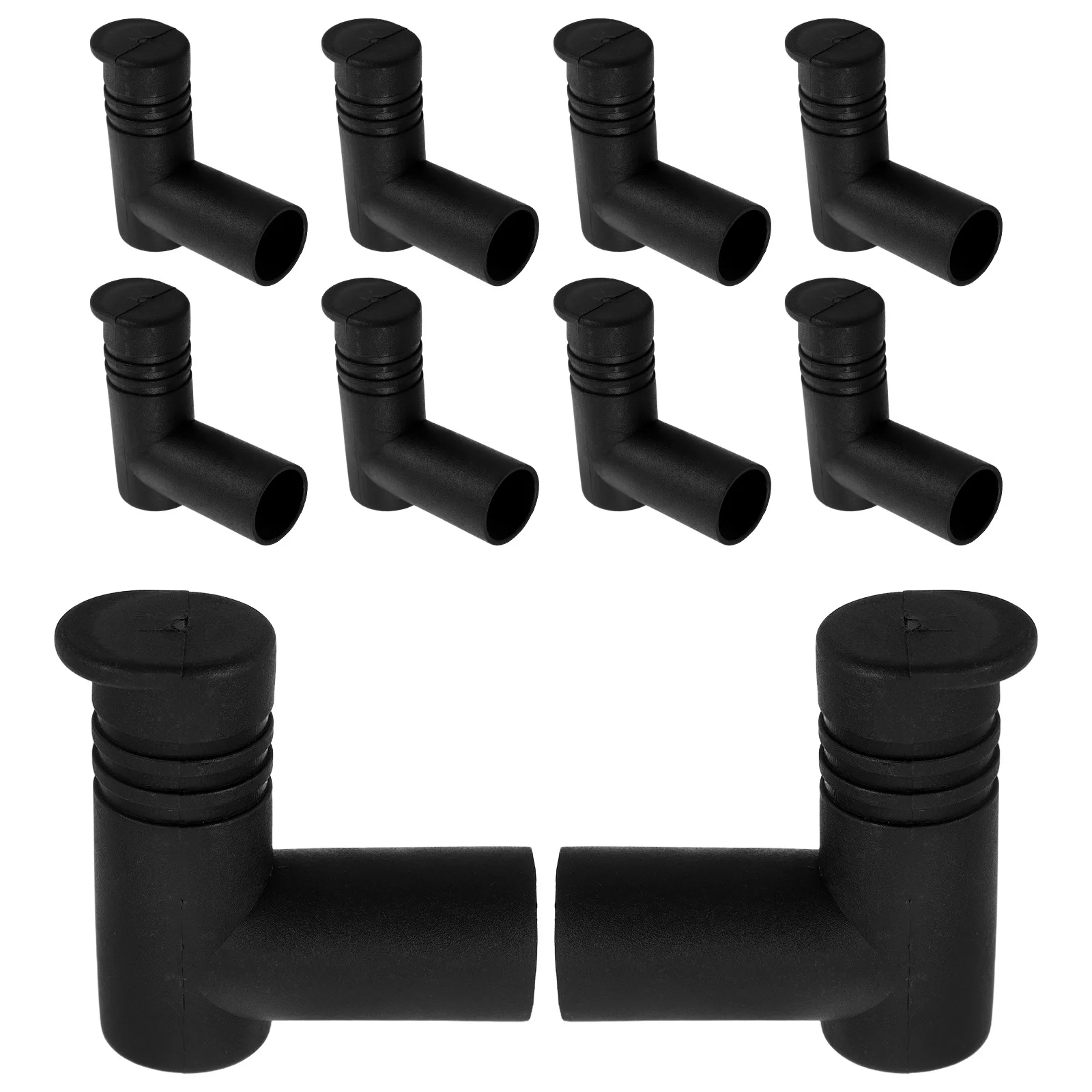 

10Pcs Clothes Rack Accessories Dual Way Connectors for Easy Installation and Reliable Joint Stability Hanger Connectors