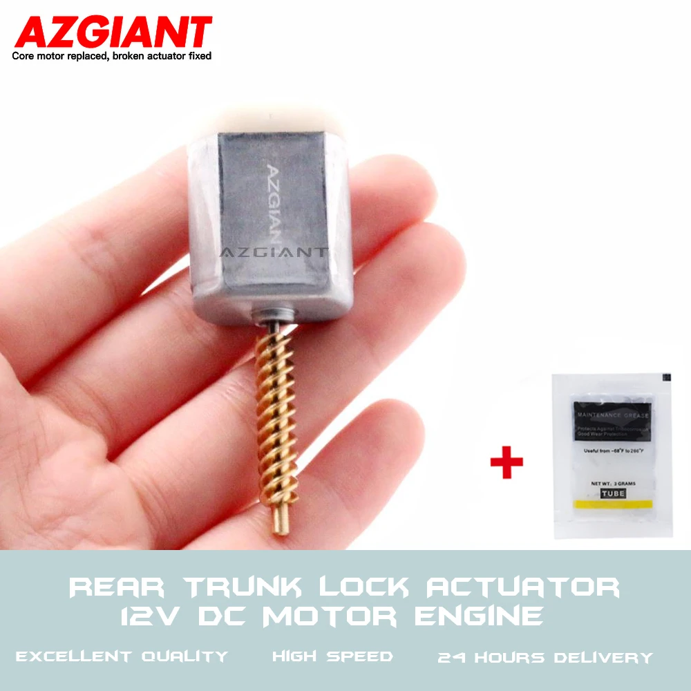 AZGIANT High Performance12V DC Motor Engine Rear Trunk Lock Actuator motor For Subaru Impreza WRX  Impreza Outback 2008-2019