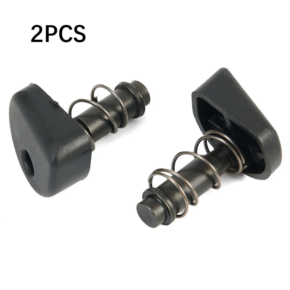 2 Set Angle Grinder Replacement Lock Button Parts Repairment Tool Black-Metal Plastic For 9523NB Grinder Power Tool Accessories