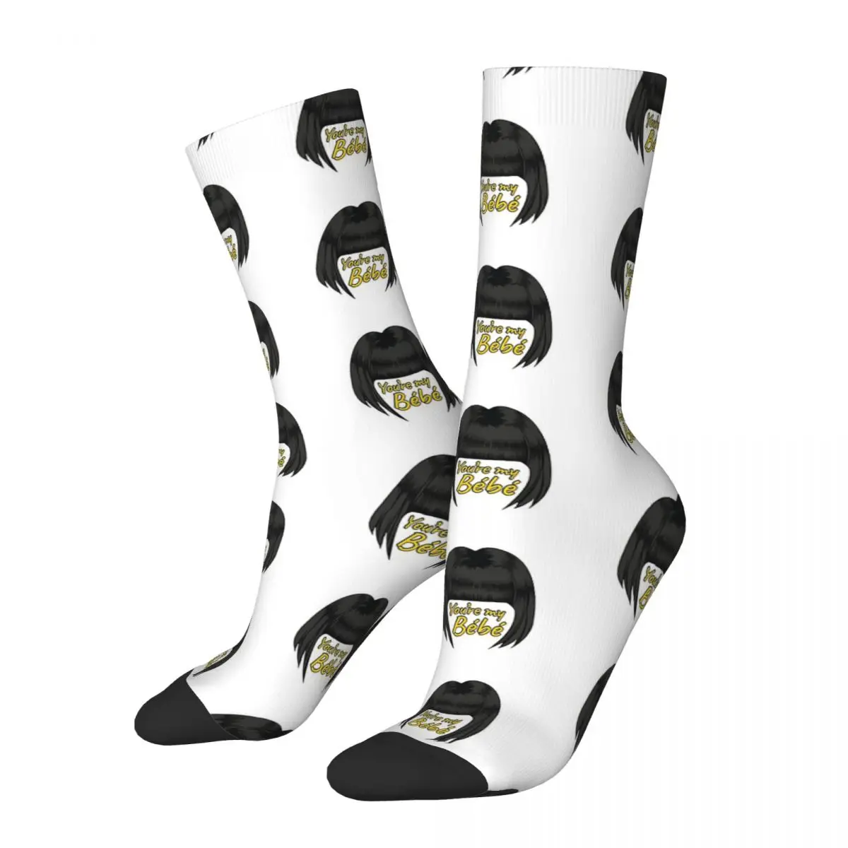 Moira Rose You're My Bebe Socks Harajuku Super Soft Stockings All Season Long Socks Accessories for Unisex Gifts