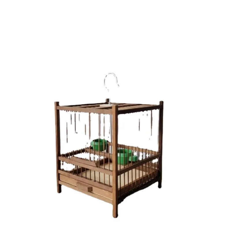 

Cage Bird Travel Carrier Para Palomas клетка для попугая Bird Houses Bamboo Parrot Cage Home Bird's-nest