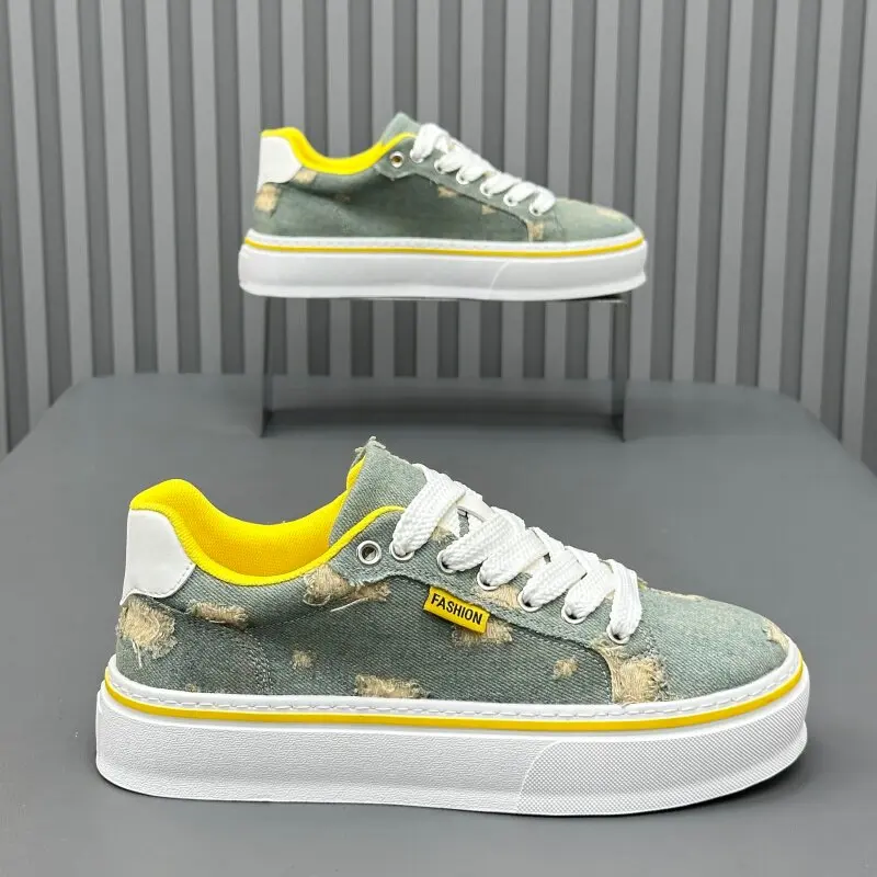 Casual Male Shoes for Men 2026 New Autumn Fashion Canvas Footwear Breathable Shoe Original Man Sneaker Deals Comfortable Outdoor