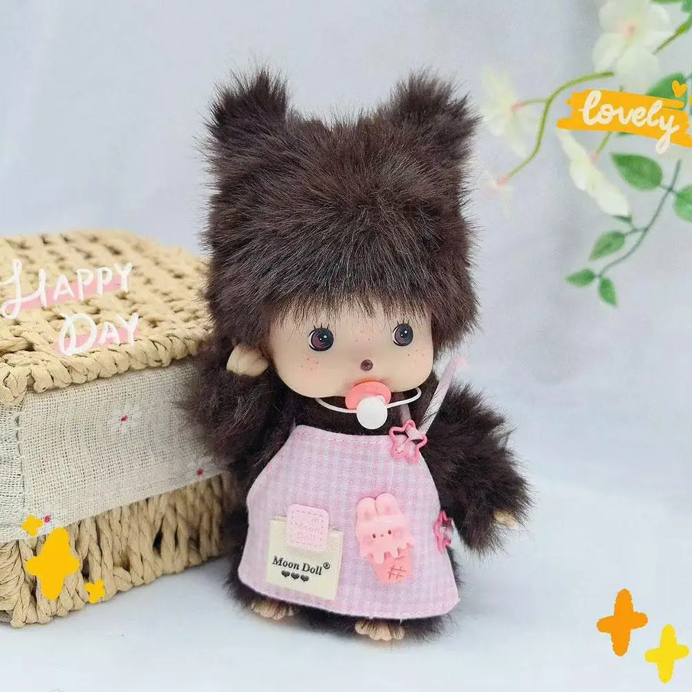 15 センチメートル Mengqiqi ぬいぐるみペンダントシティシリーズ PP 綿猿ぬいぐるみかわいいハンドパペット人形誕生日ギフトぬいぐるみ