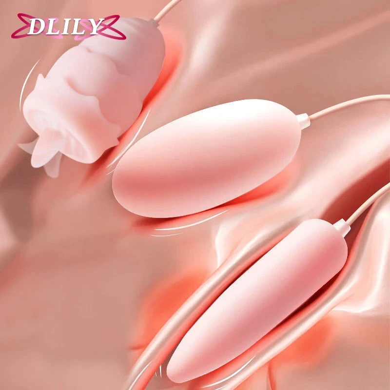 Mini Bullet Vibrating Sucking Nipple Vibrator Female Clitoral Plug Vibrating Egg Female Waterproof Massage Adult Sex Toys