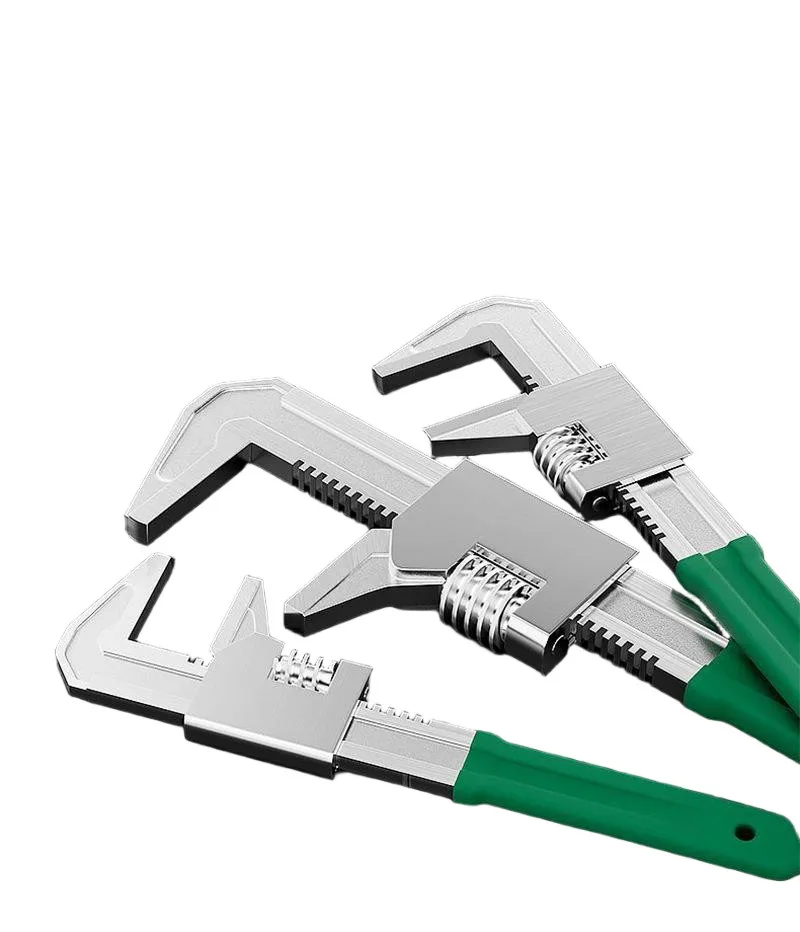 F-Type Wrench Right Angle Adjustable Wrench With Wide Jaw For Automotive