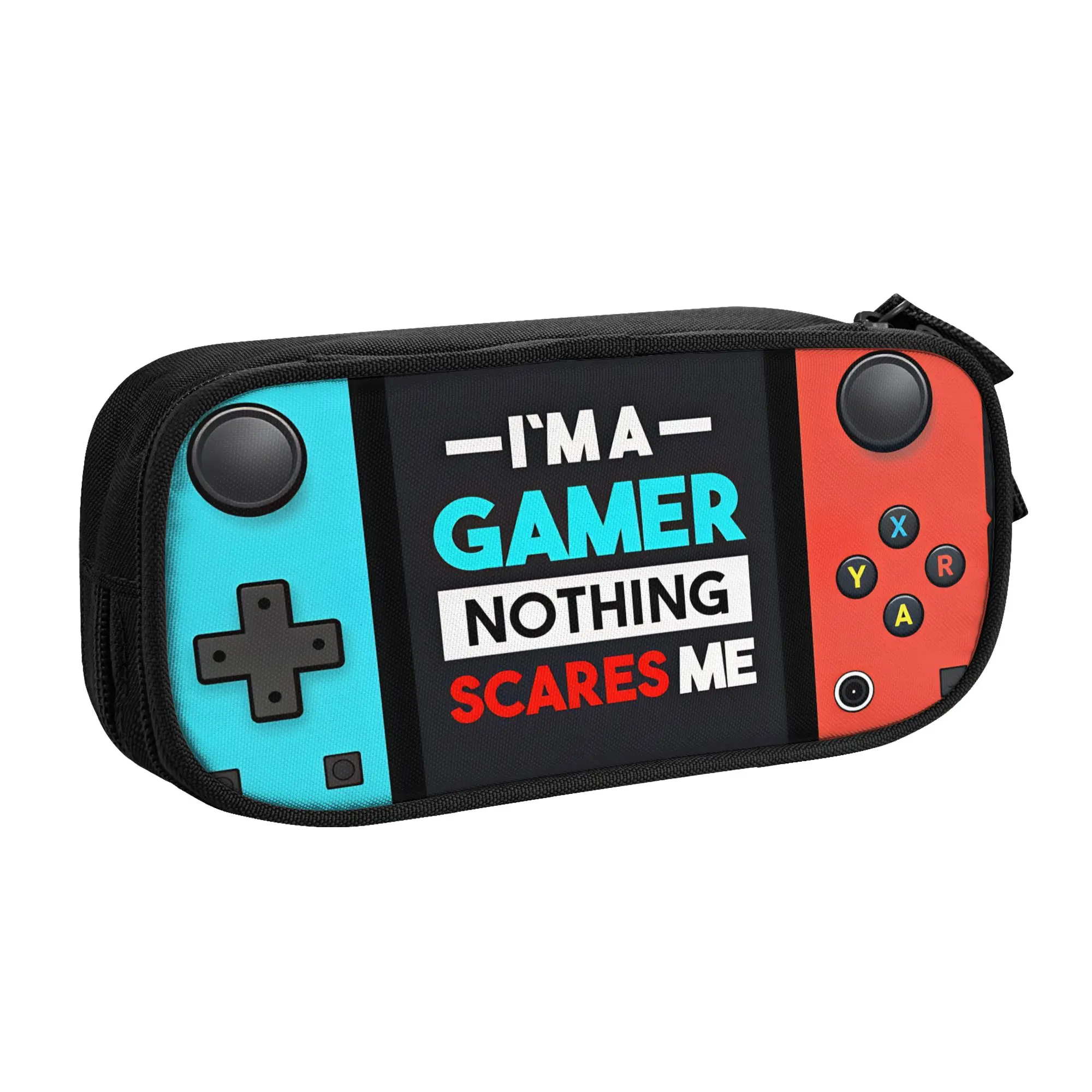 GamePad Games Console Cartoon Kawaii Pencil Cases Girls Boys Big Capacity  Pencil Pouch Students Stationery