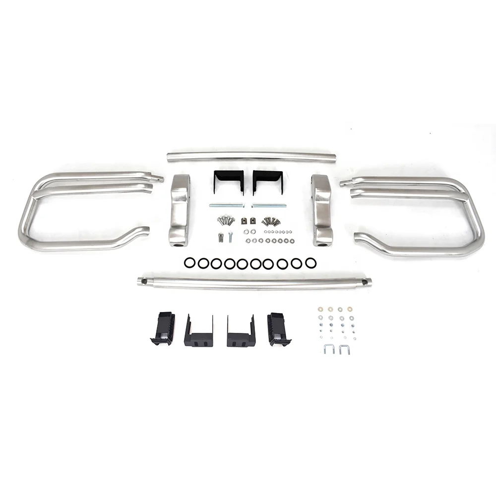G Class W463A W464 G63 Style Front Bull Bar Bumper Front Guard Stainless Steel Upgrade Car Accessories  Body Kit Auto Parts