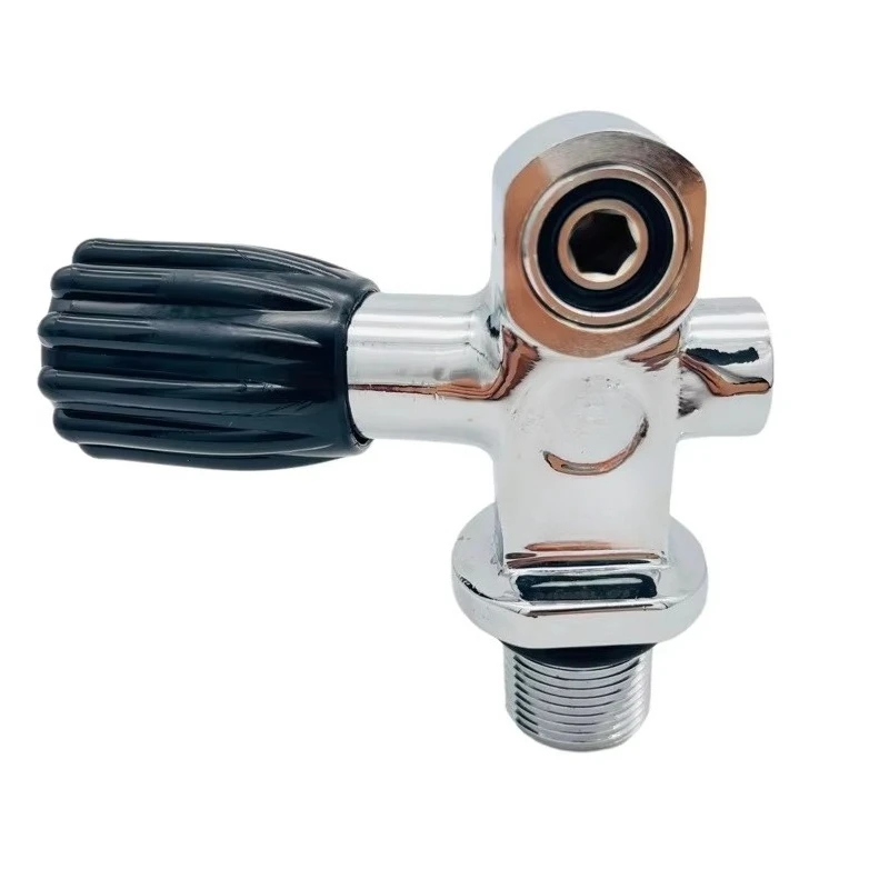 

Submersible tank air oxygen cylinder valve