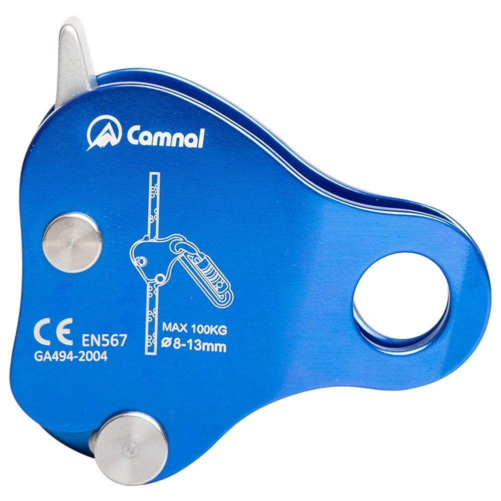 【CYBER MONDAY】 Safety Climbing Protective Ascender 220LB Climbing Protective Device Rope Grip Outdoor Climbing Rigging 8-13MM Ro