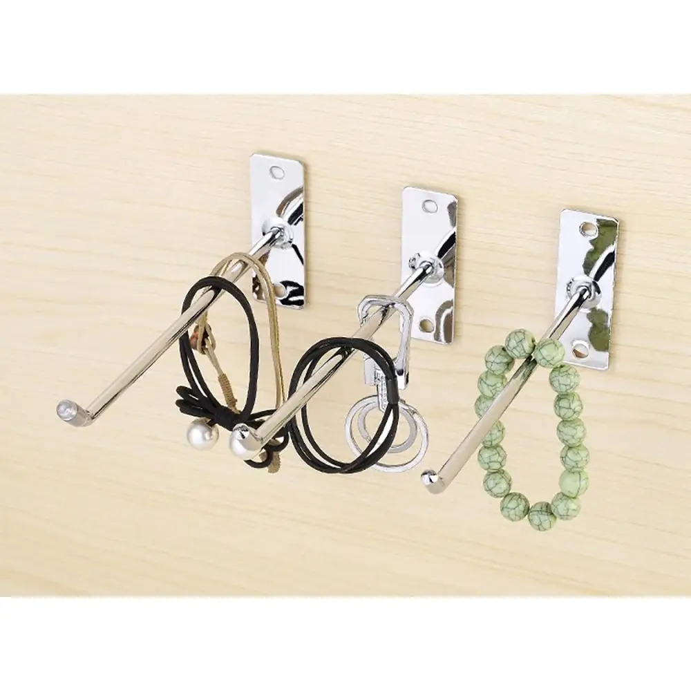 1Pcs Hardware Tool Wall Hook Pegboard Hammer Pliers Mobile Phone Accessories Display Lewelry Single Line Hook Nail Screws Steel
