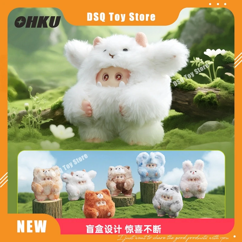 

Authentic Small Amount Of Spot Ohku Fluffy Forest Series Trendy Blind Box Toys Glue Plush Doll Cute Creative Doll Holiday Gift