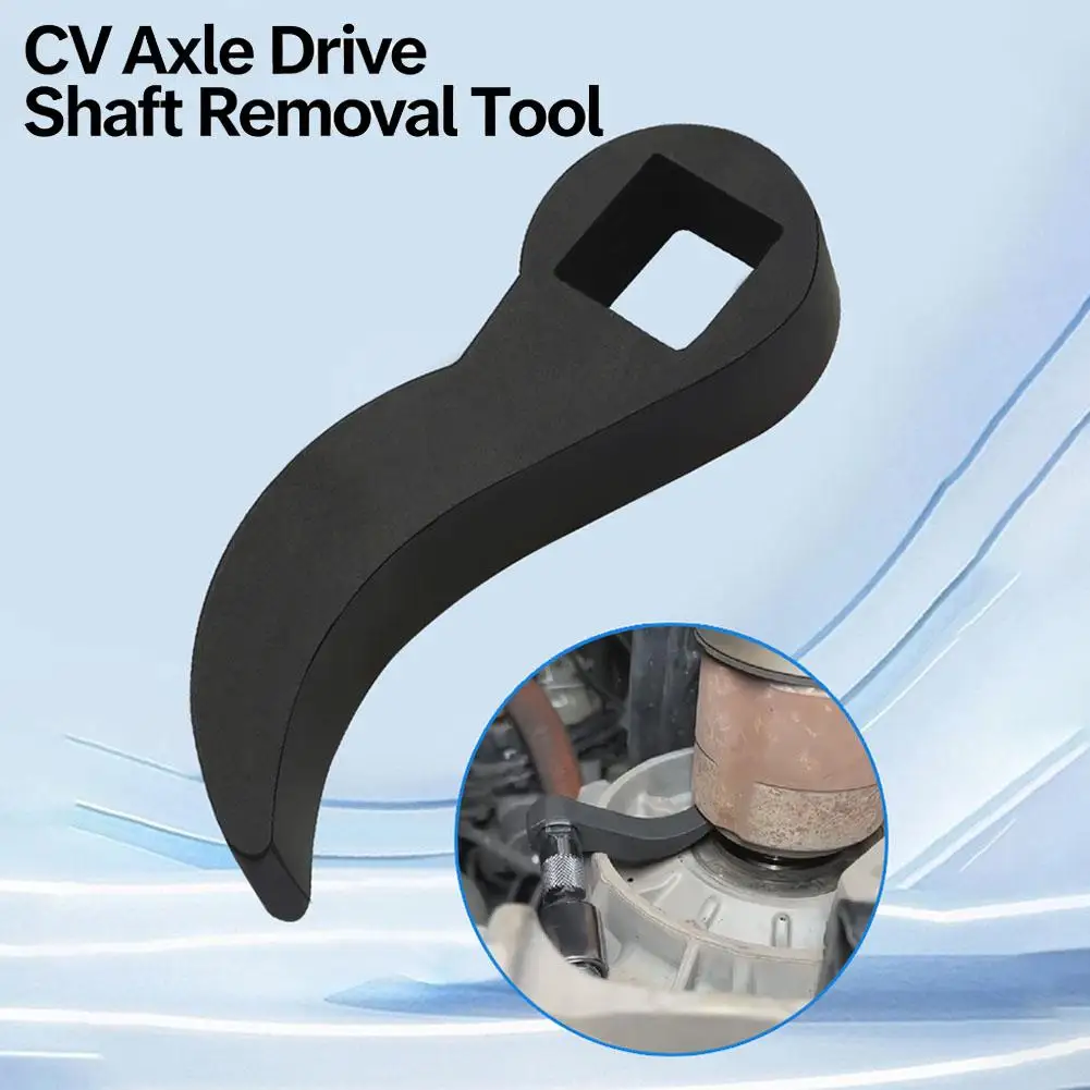 

Car Angle Type Half Axle Disassembly Tool Drive Pry bar Adapter Bar Fits1/2 Ratchet for Disassembling Axles Repair Tool