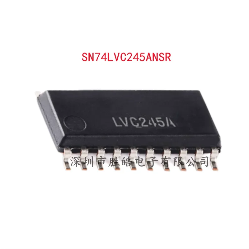 

(10PCS) NEW SN74LVC245ANSR 74LVC245ANSR Eight-Way Bus Transceiver Chip SOIC-20 74LVC245 Integrated Circuit