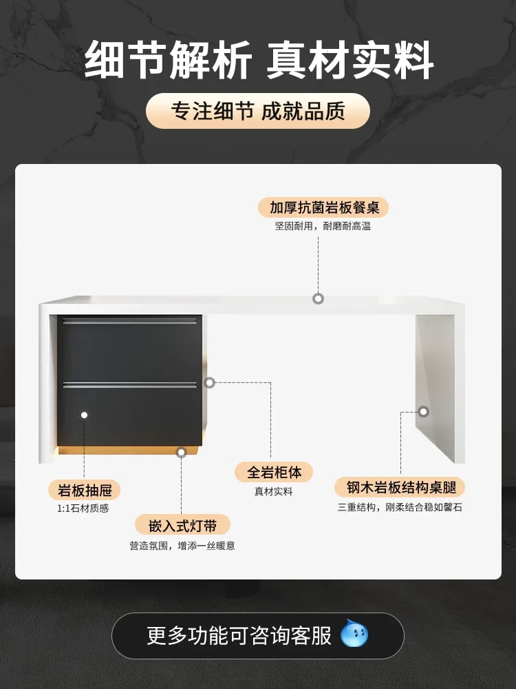 دليل مركز لوحة حجرية للمطبخ الإيطالي متعدد الوظائف #3