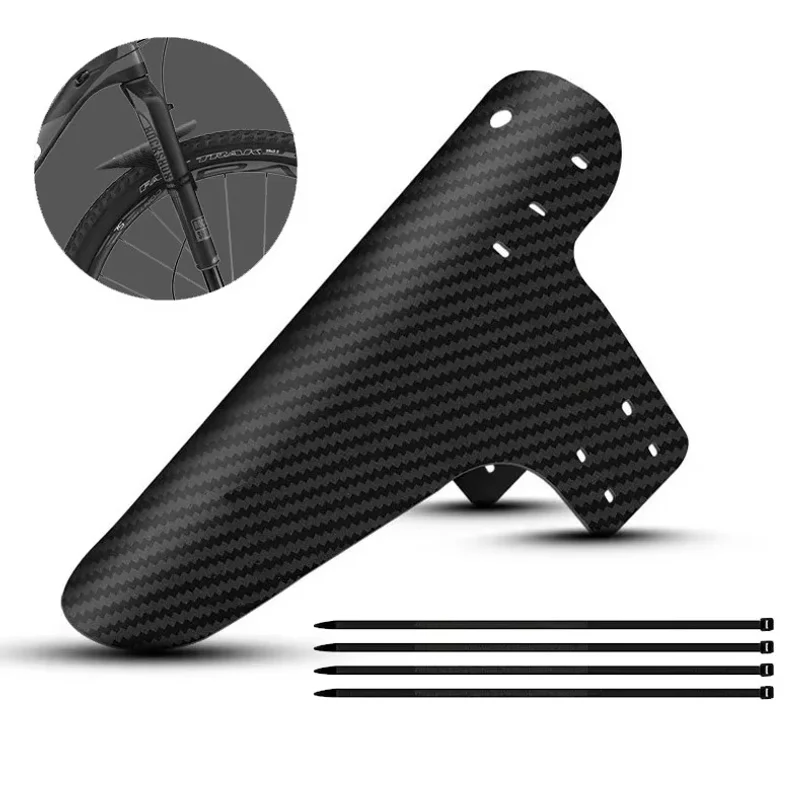 Bicycle Fender Mountain Carbon Pattern Bike Mud Guard For Front Rear Wheel Mudguard Ultralight Cycling MTB Fender