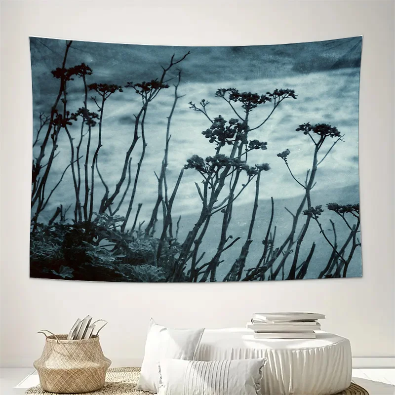 Bohemian Tapestry Nature Forest Wall Hanging Dark Academia Home Decor Gothic Room Aesthetic Wall Art Vintage Landscape Textile