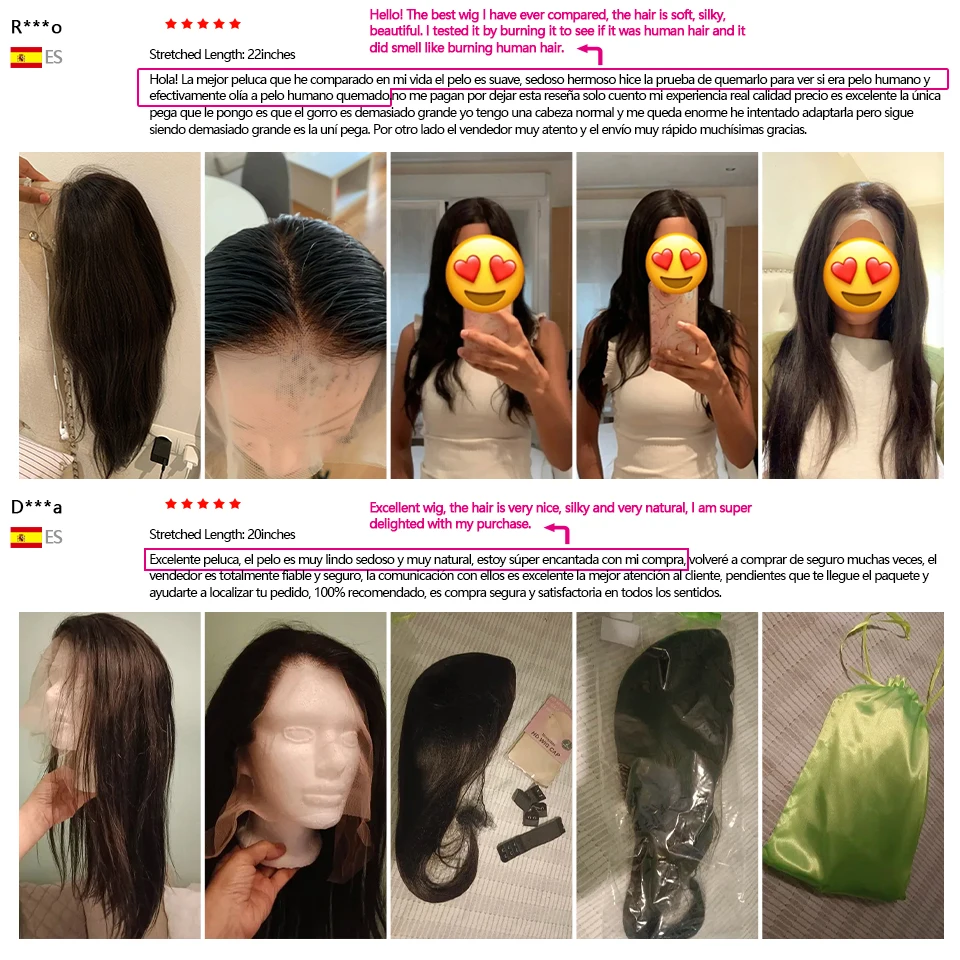 13x4 Lace Frontal Human Hair Wigs 26 Inches Straight Transparent Lace Wig Brazilian 100% Natural Human Hair Wig Brazilian Human Hair Wigs Sale Women