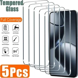 5PCS Clear Screen Protector For Xiaomi 14T 13T 12T 11T 10T Pro HD Tempered Glass For Xiaomi 14 13 12 11 Lite Full Cover Glass