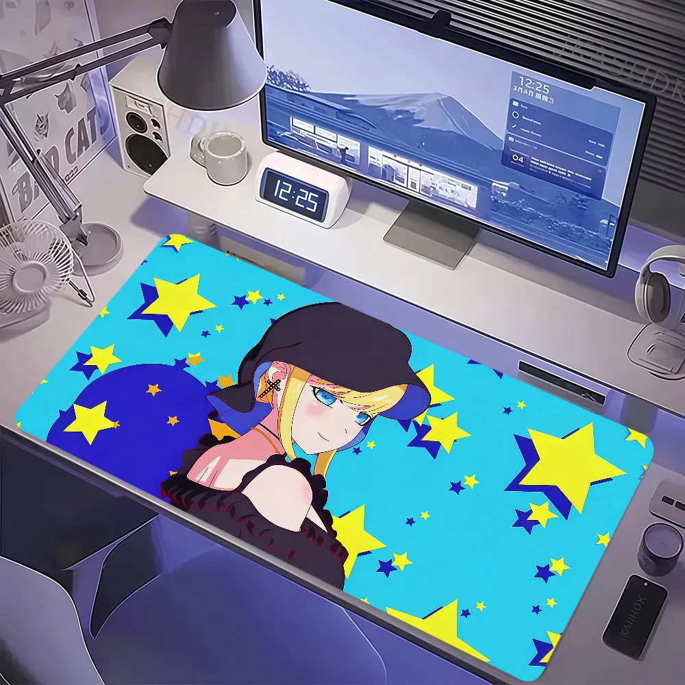 Anime The Duke Of Death And His Maid Mouse Pad Large Non-slip Lockedge Desktop Computer Desk Mat Keyboard Office Gamer Student