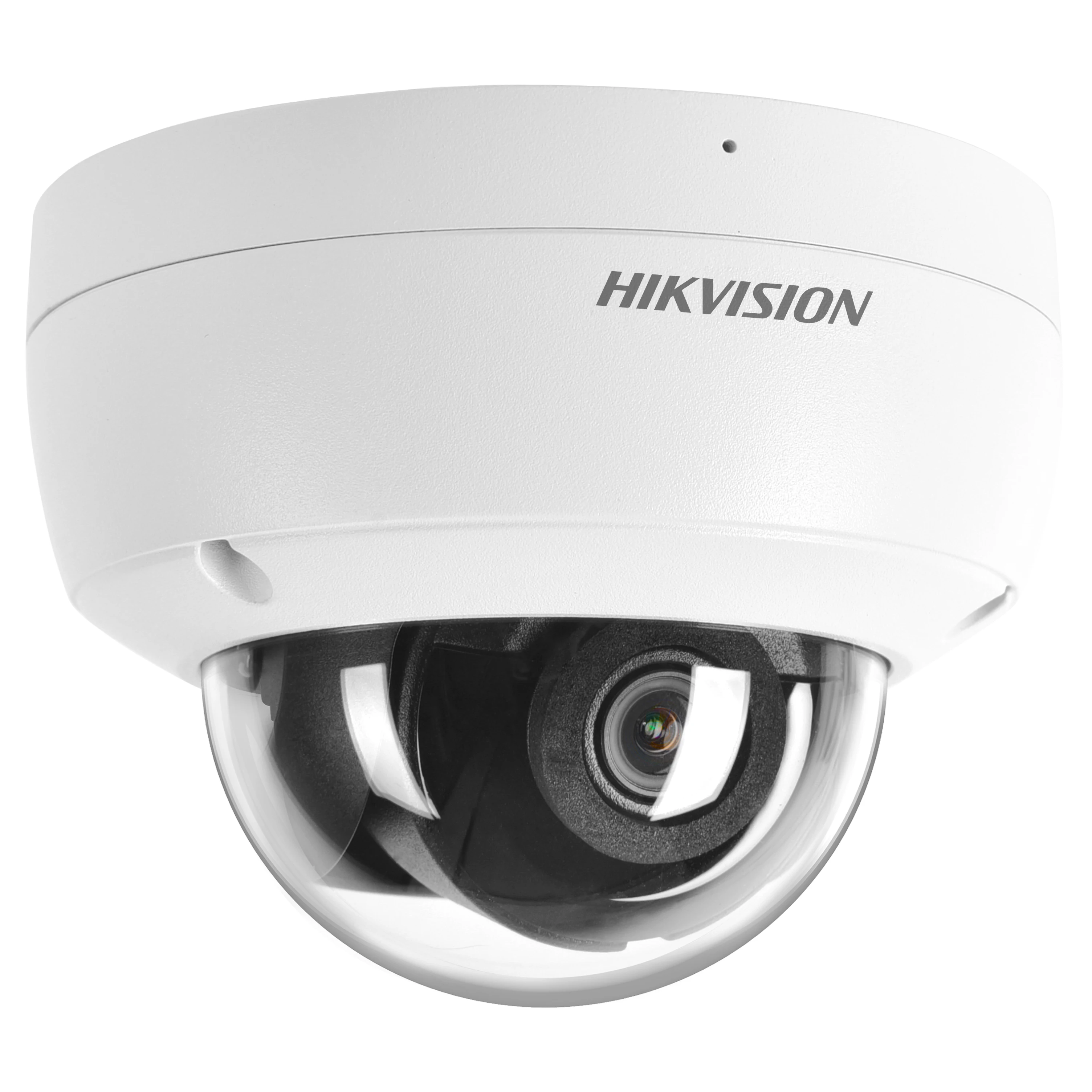 Hikvision-IPカメラ8mpドームds-2cd2186g2-isu, 4k poe,音響,アラーム,内蔵マイク,車両分類