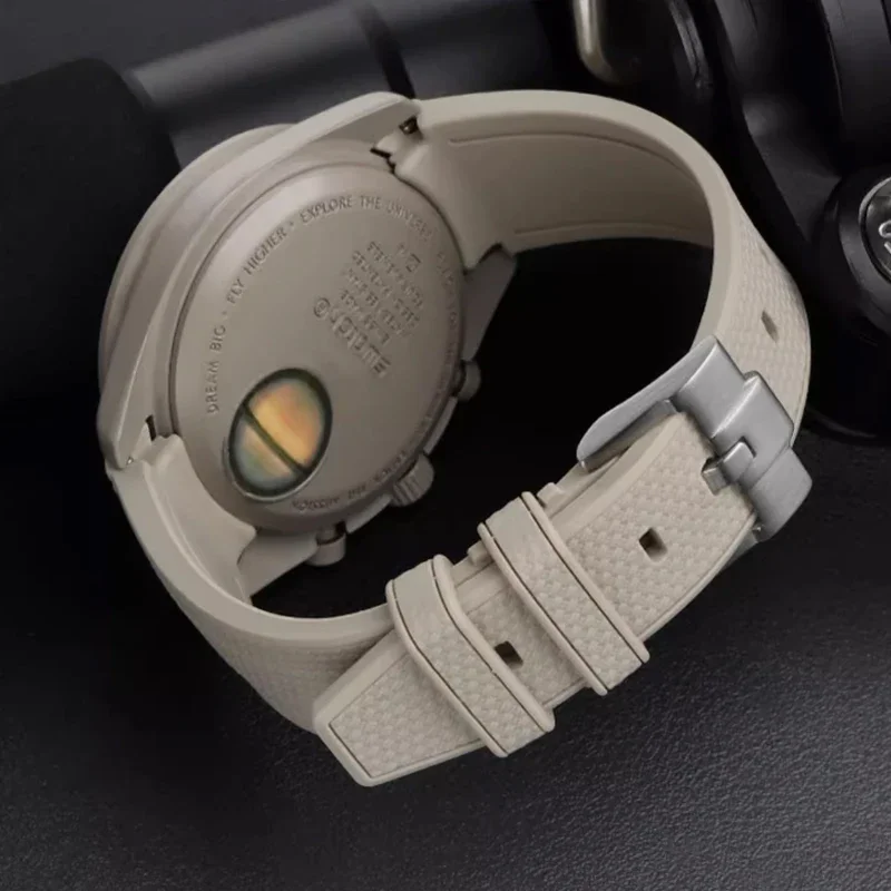 المشتركة MoonSwatch 20 مللي متر الغوص حزام ل أوميغا X سواتش الرجال النساء قوس منحني نهاية بولي TPU المطاط سوار ل رولكس حزام (استيك) ساعة Tool2026 #5