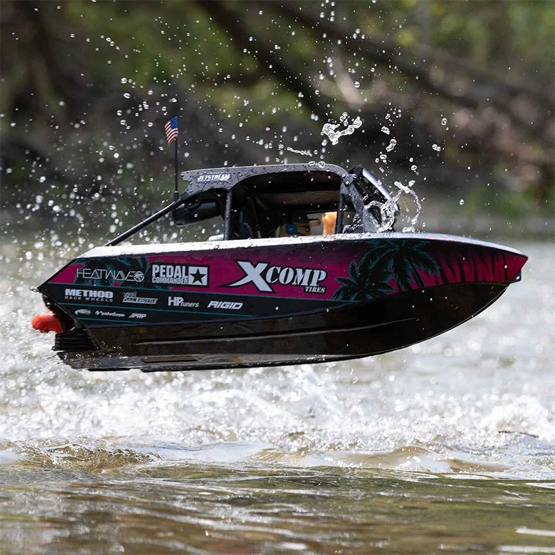 เรือ Proboat 1/6 RTR Jetstream รุ่นจำลองเรือเจ็ท Shreddy ขนาด 24 นิ้ว ควบคุมด้วยรีโมท แบบจำลองเรือไฟฟ้าความเร็วสูง ของขวัญ