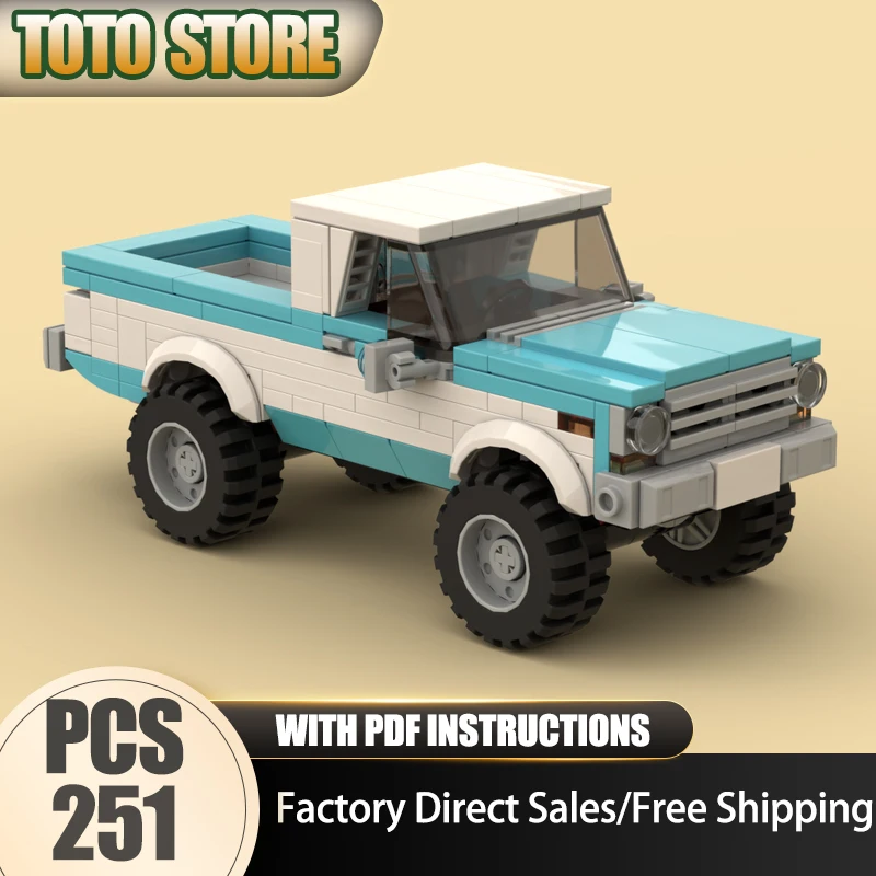 

Модель городского автомобиля Модель внедорожника Moc Строительные кирпичи Модель грузовика Технология Модульный блок-игрушка DIY Сборка Рождественские подарки