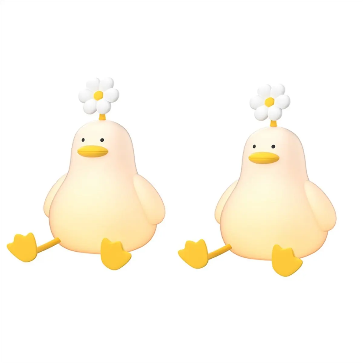 【lampe】-2-pieces-de-lampes-de-nuit-en-silicone-en-forme-de-canard-fleuri-3-couleurs-rechargeables-par-usb-avec-minuterie-lampe-tactile-de-chevet