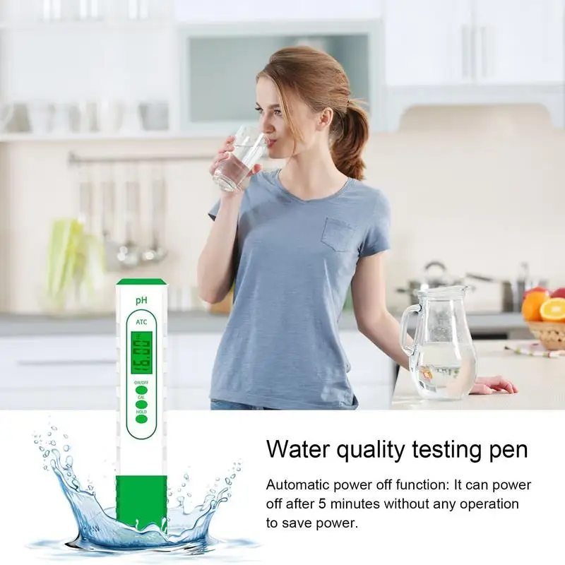 Water Tester Pocket Size Hydroponics Reader Waterproof Household Drinking Tester Pen Fish Tank Measurement For Spa Center