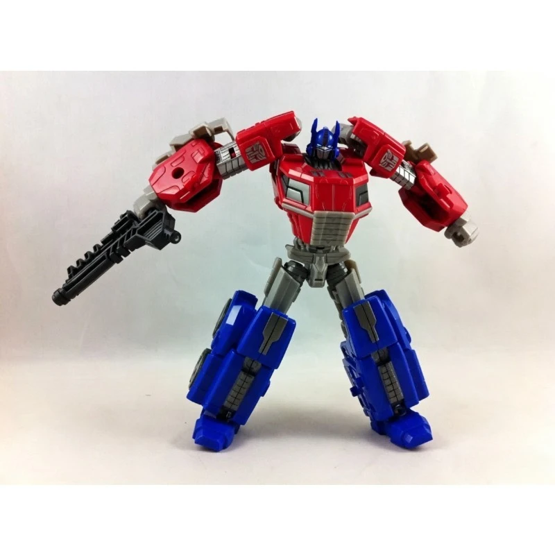 In Stock Hasbro Transformers Fall of Cybertron Deluxe Class Optimus Prime Articulated Robot Model Collectible Gift Ornament view 4