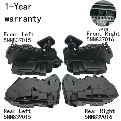Door Lock Actuator 5NN837015 5NN837016 5NN839015 5NN839016 For VW Jetta 2018-2022 Tiguan 2017-2022