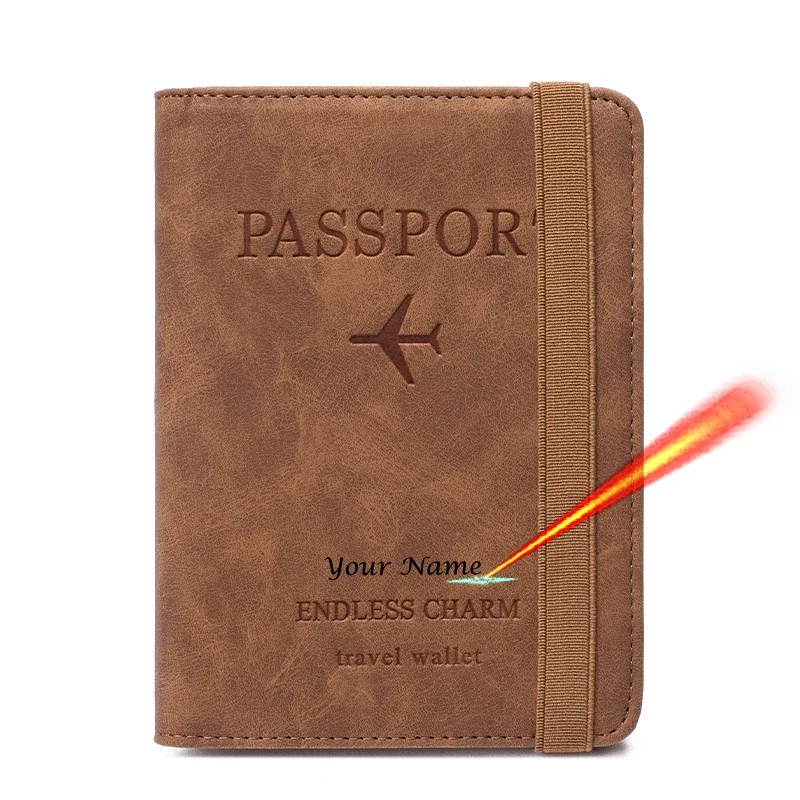 

Travel Custom Passport Cover Functional Customized Covers for Passport Books Rfid Blocking