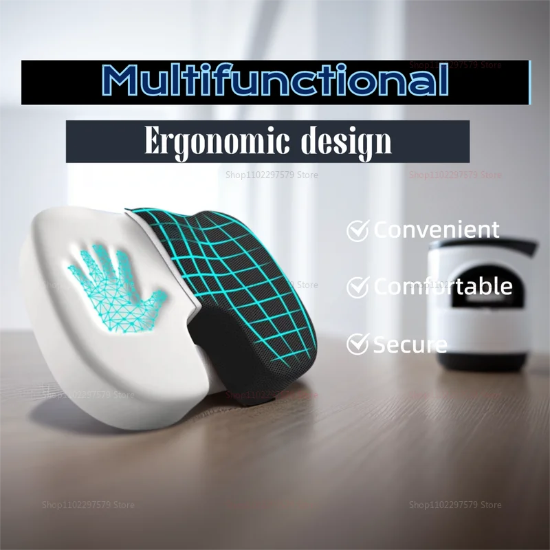 Ergonomic Memory Foam Office Cushion Hemorrhoid Cushion Seat Pad Comfortable Chair Cushion for Sedentary Work Students and Offic