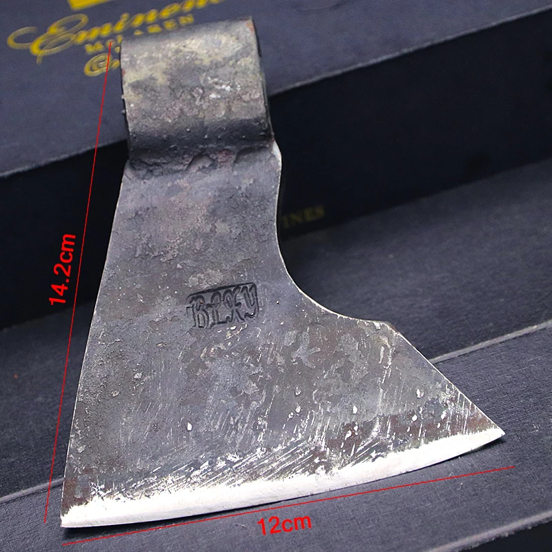 High manganese steel axe all steel woodworking axe outdoor axe multi-functional axe manual forging axe home cutting wood