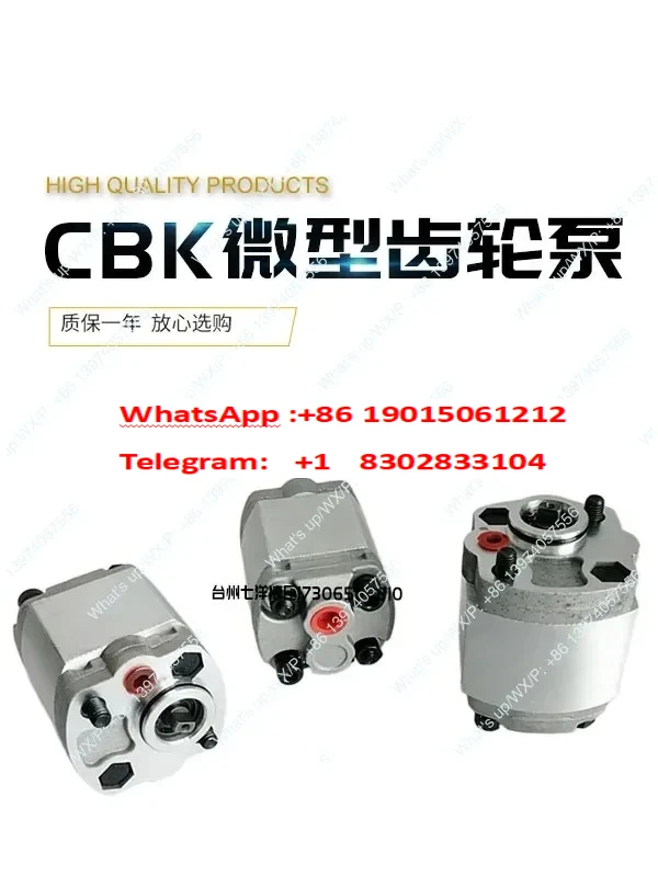 1 piece Gear Pump Micro Gear Pump CBK-F2.1/F1.6/F3.2/F4.8/F6.8/F7/CBK-F8.0
