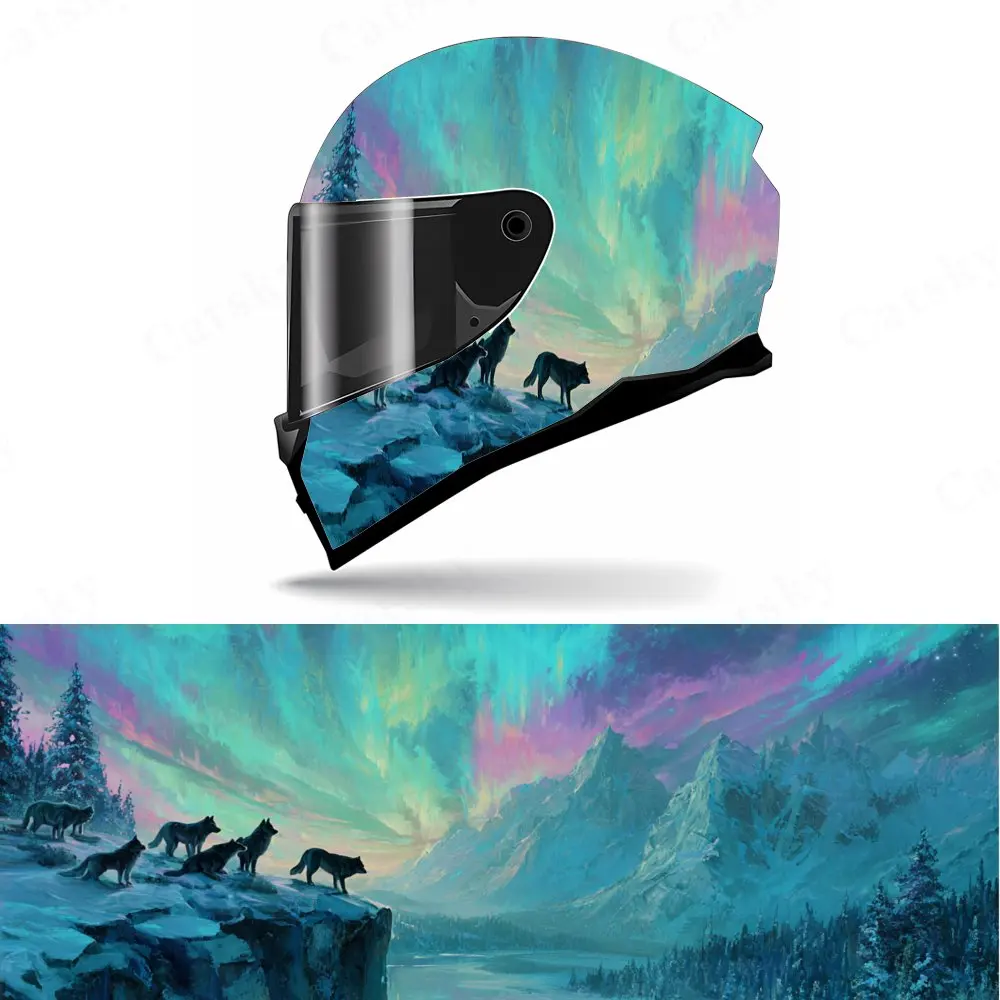 Colorful Aurora And…