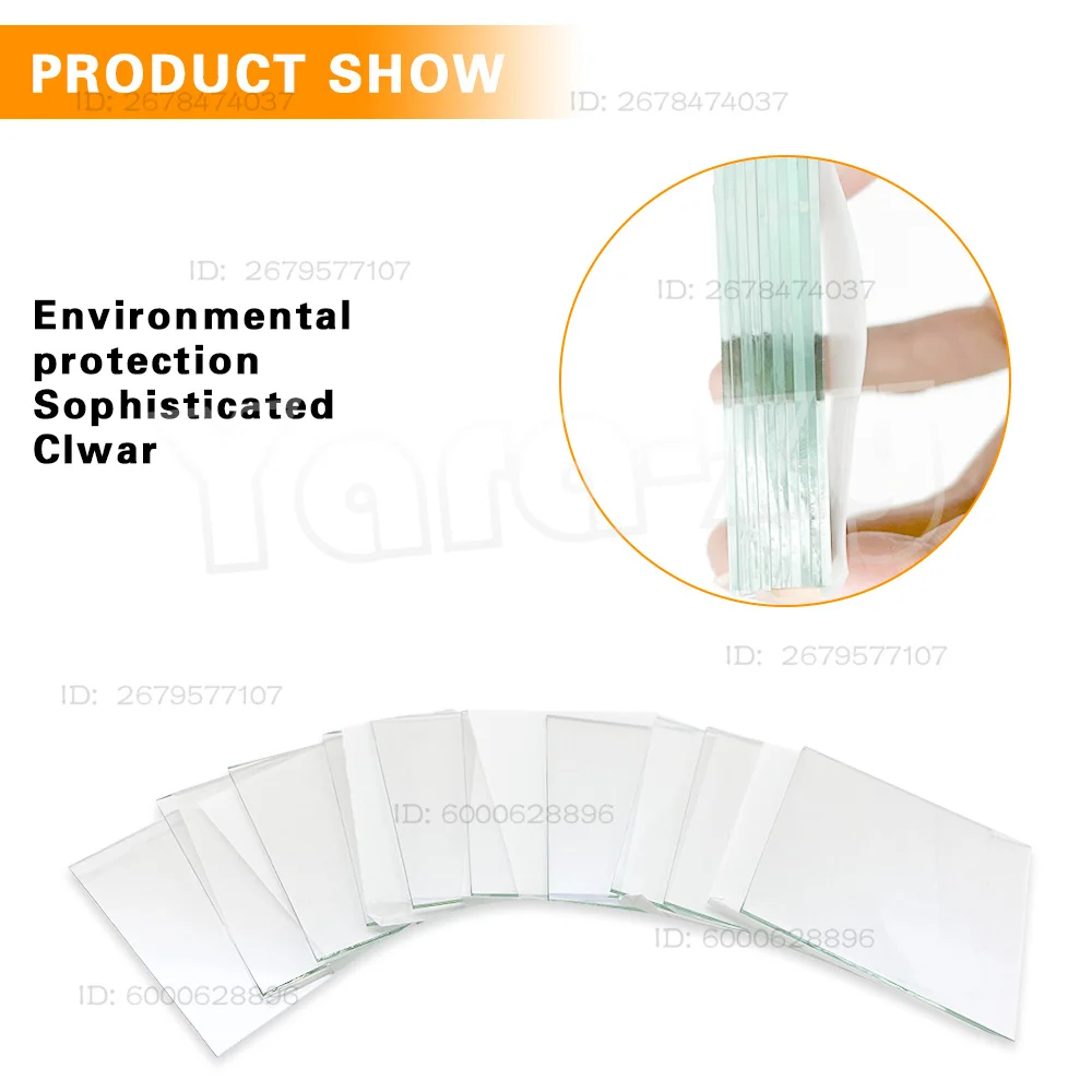 FTO Coated Conductive glass 15x15x2.2mm 15ohm / sq 100pcs Lab Transparent Conductive Glass Fluorine Doped Tin Oxide