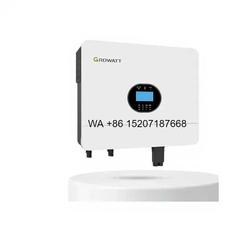 Wmwmnu for Growatt SPF 6000ES Plus 6kW 48V Off Grid Hybrid Solar Inverter Dual MPPT 6 Unit Parallel 12000VA Surge for